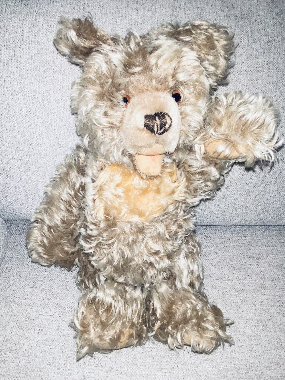 14” STEIFF ZOTTY Teddy Bear Stuffed Animal Button In Ear Plush Made In Germany